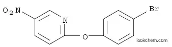 Molecular Structure of 219865-88-0 (2-(4-bromophenoxy)-5-nitropyridine)